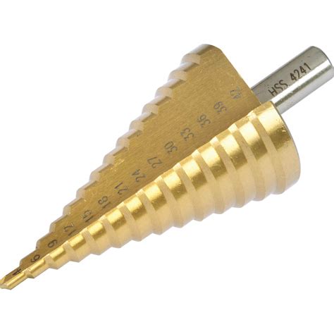 stepped drill bit for steel